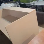 דלפק קבלה לבן חדש בהזמנה אישית מלקוח כולל הובלה עד לעסק